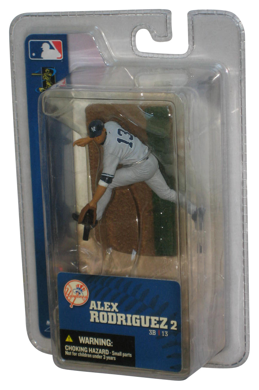 MLB Baseball Alex Rodriguez 2 (2005) McFarlane Sportspicks New York Yankees 3-Inch Figure - (Plastic Dented Corner)