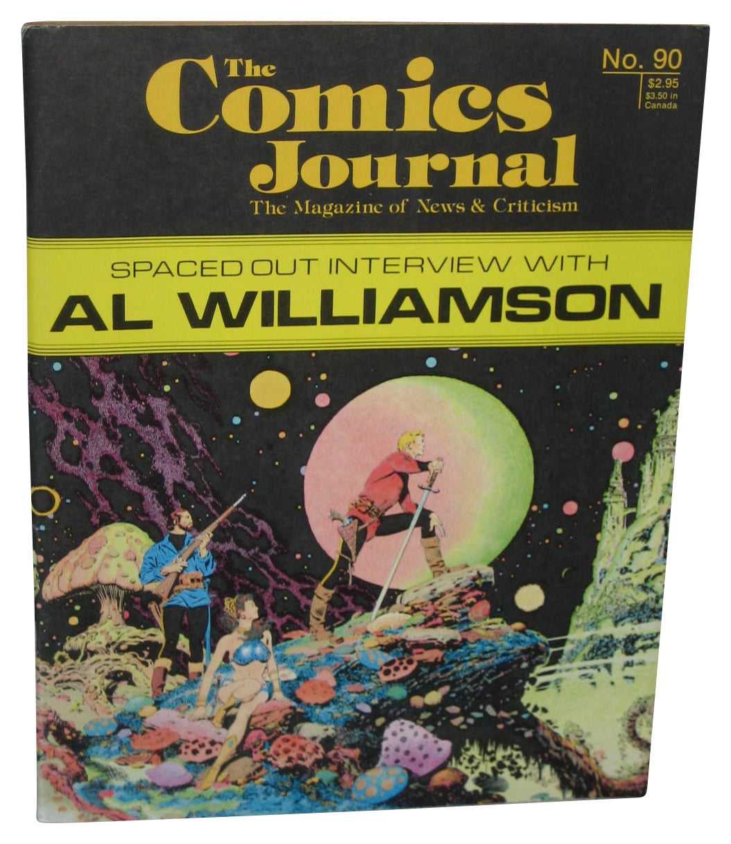 The Comics Journal Magazine Book No. 90 - (Spaced Out Interview With Al Williamson)