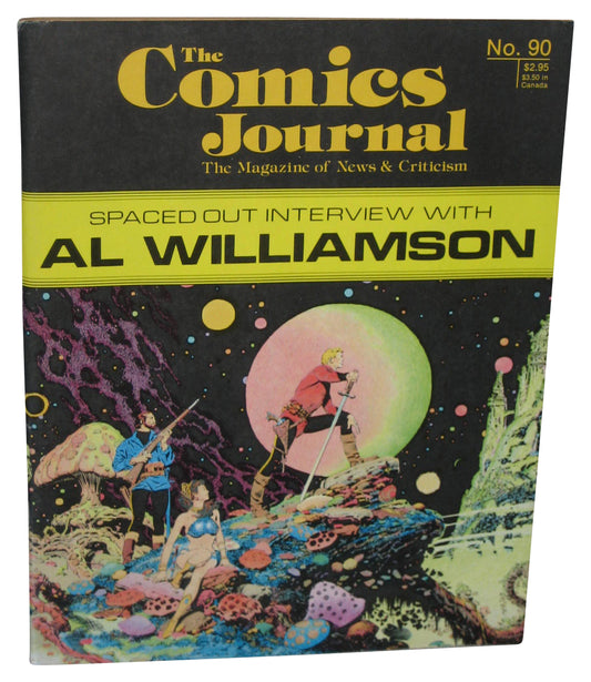 The Comics Journal Magazine Book No. 90 - (Spaced Out Interview With Al Williamson)