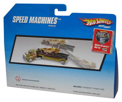 Hot Wheels Racing Rigs (2009) Speed Machines Transport Toy Car Truck Set