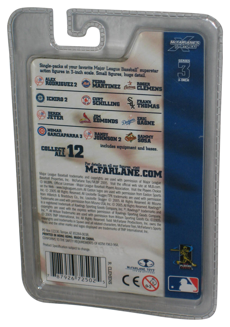 MLB Baseball Roger Clemens Astros (2005) McFarlane Sportspicks 3-Inch Figure