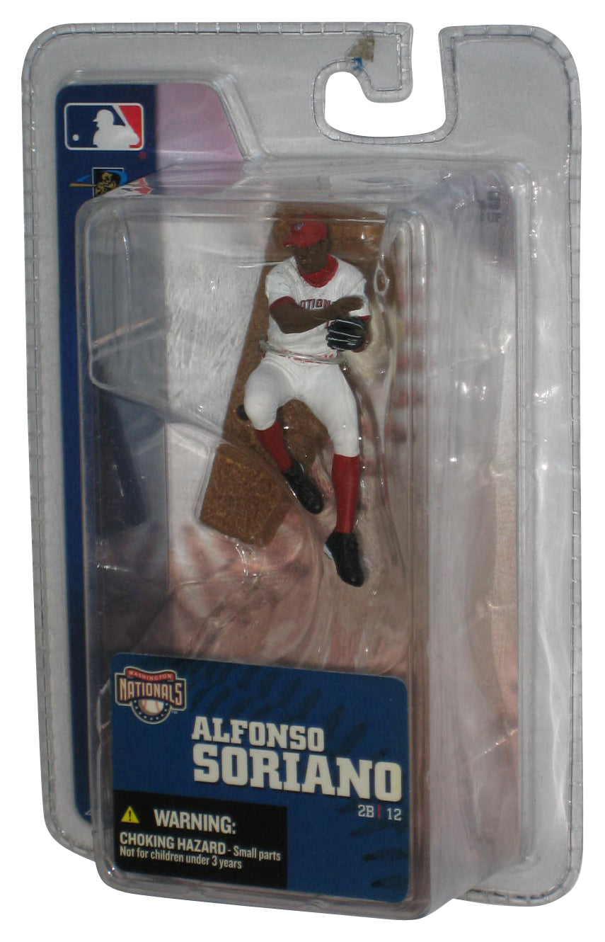 MLB Baseball Alfonso Soriano Nationals (2006) McFarlane Sportspicks 3-Inch Figure - (Plastic Small Dent)