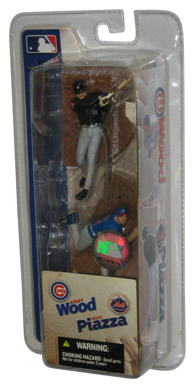 MLB Baseball Kerry Wood & Mike Piazza Cubs (2004) McFarlane Sportspicks 3-Inch Figure 2-Pack