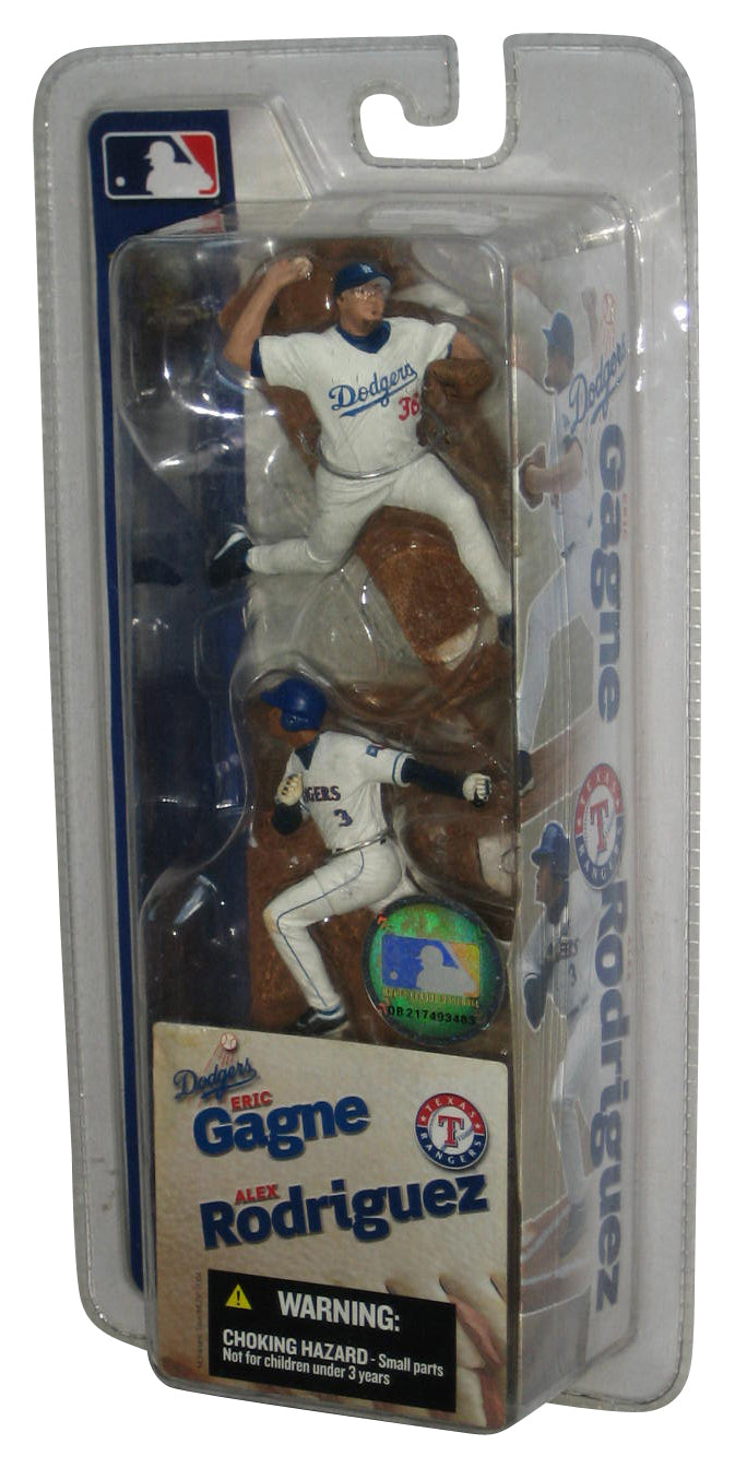 MLB Baseball Eric Gagne & Alex Rodriguez (2004) McFarlane Sportspicks 3-Inch Figure 2-Pack