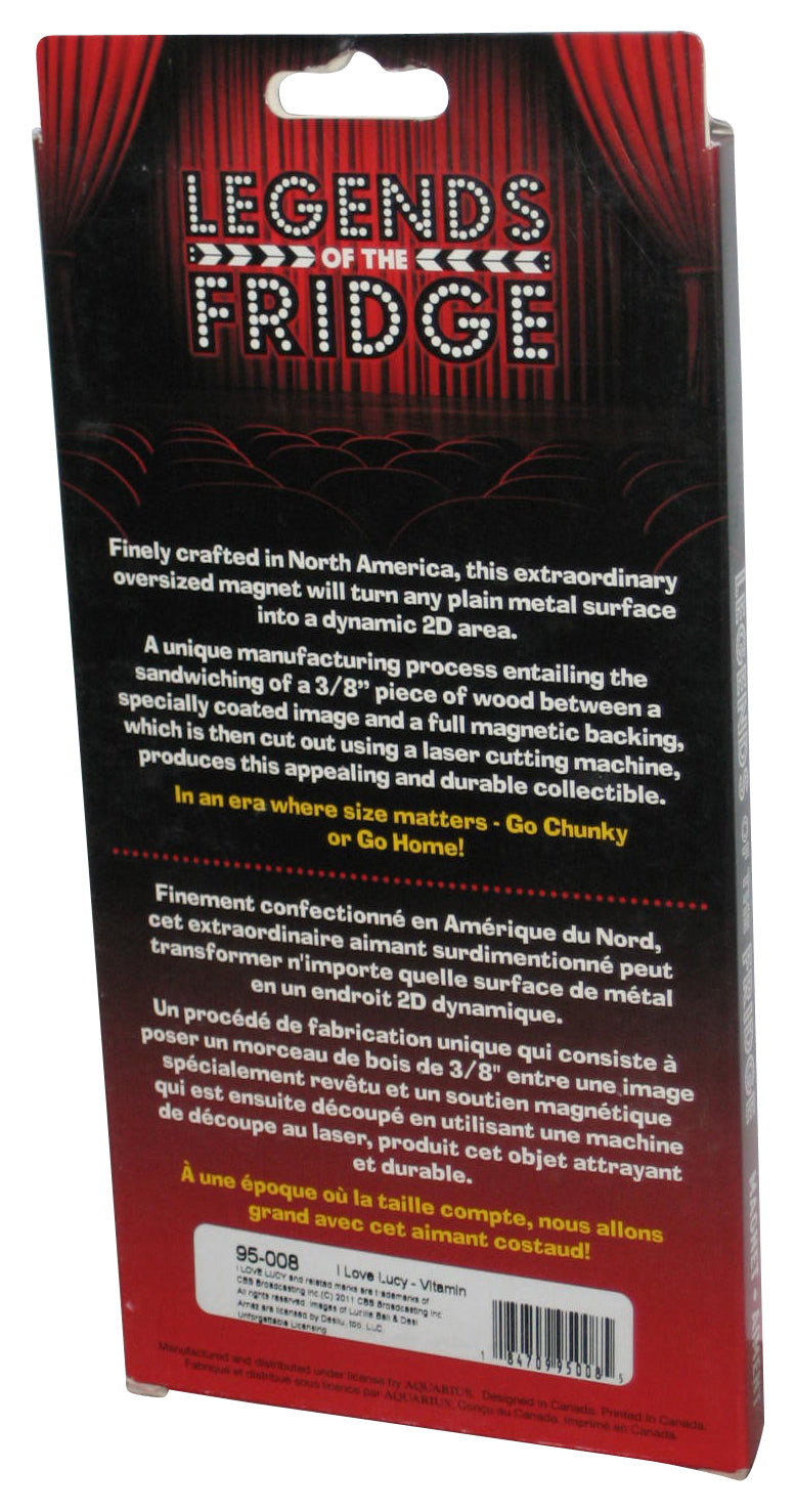 I Love Lucy Vitameatavegamin For Health Legends of The Fridge (2012) Aquarius Funky Chunky Magnet