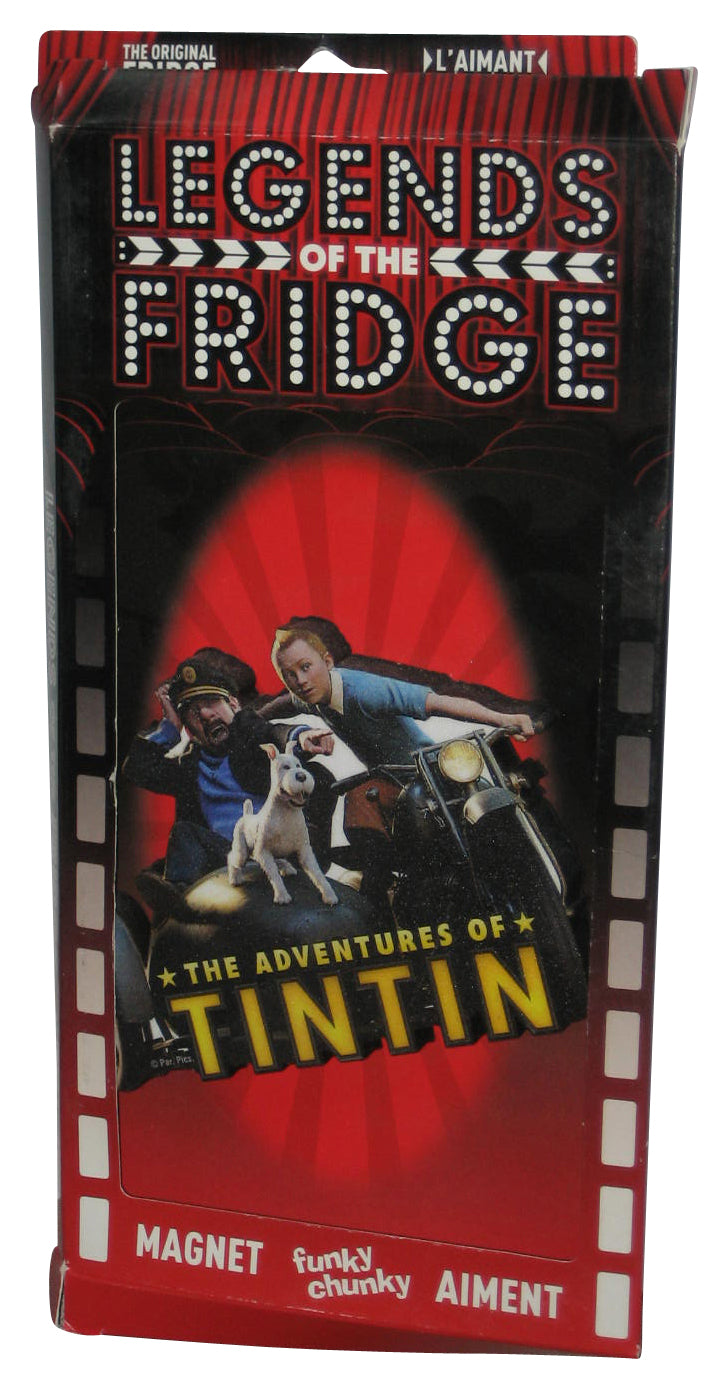 Tintin Motorcycle Legends of The Fridge (2012) Aquarius Funky Chunky Magnet