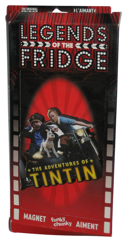 Tintin Motorcycle Legends of The Fridge (2012) Aquarius Funky Chunky Magnet