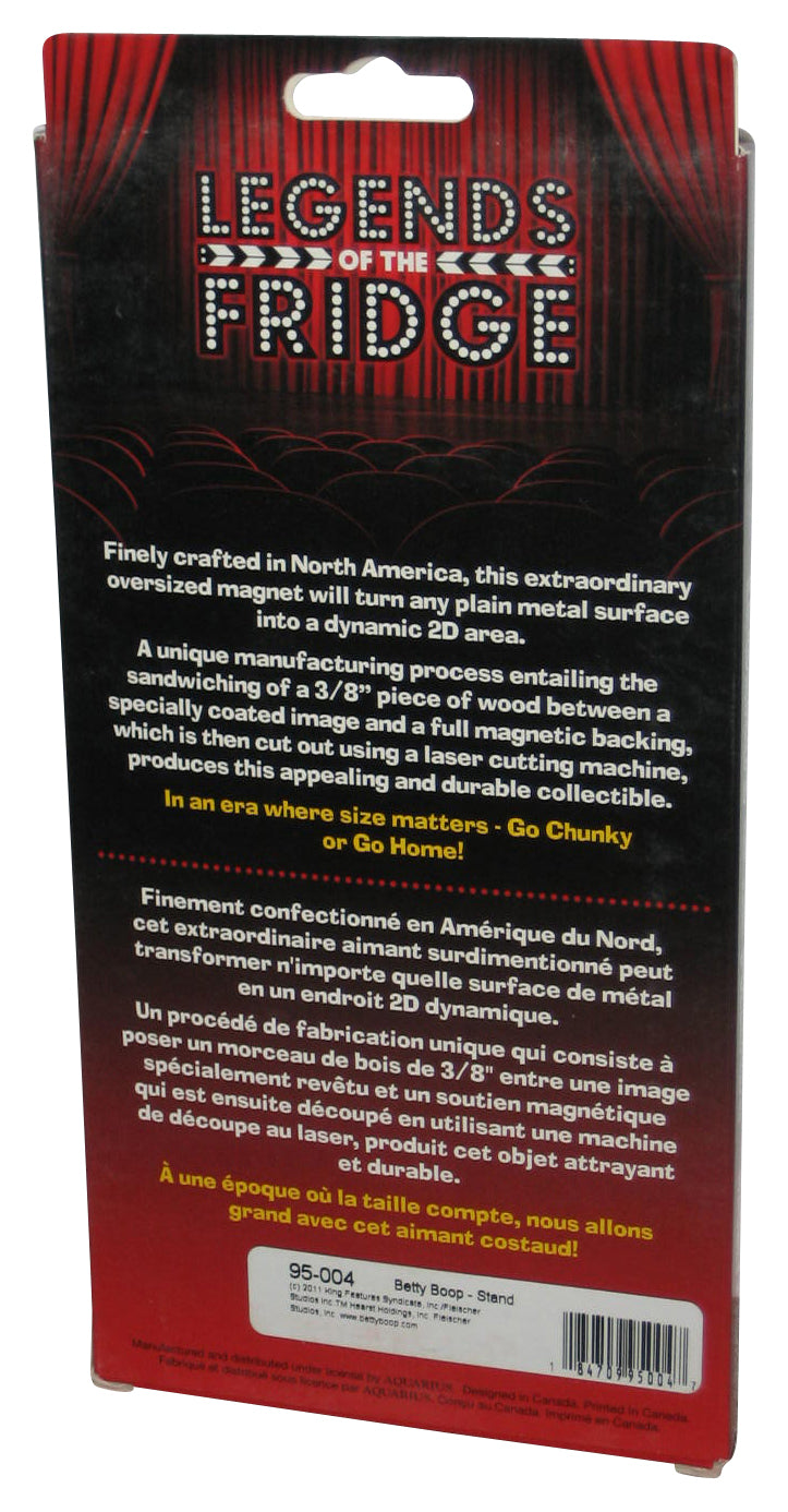 Betty Boop Red Dress Legends of The Fridge (2012) Aquarius Funky Chunky Magnet