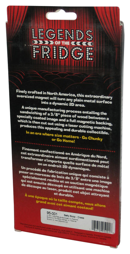 Betty Boop White Dress Legends of The Fridge (2012) Aquarius Funky Chunky Magnet