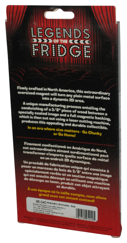 Strawberry Shortcake On Bicycle Legends of The Fridge (2012) Aquarius Funky Chunky Magnet