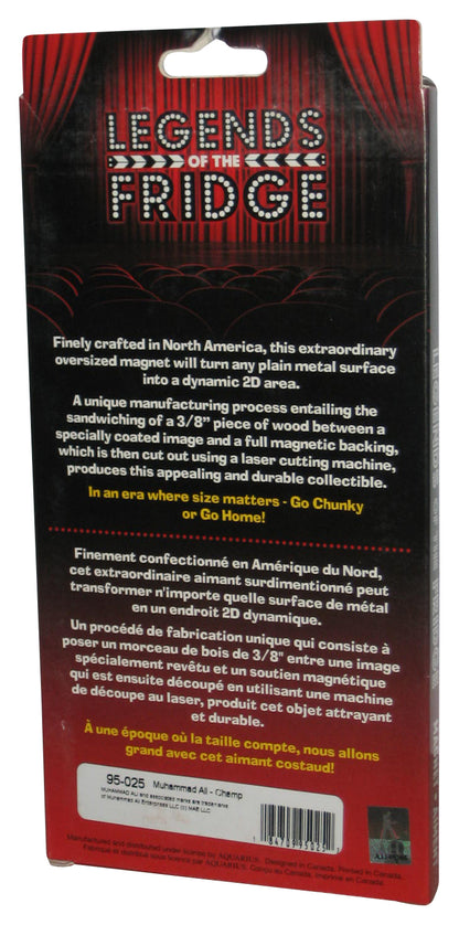 Muhammad Ali Champ Boxing Legends of The Fridge (2012) Aquarius Funky Chunky Magnet