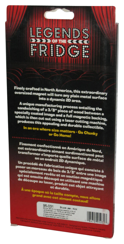 Bruce Lee Kick Legends of The Fridge (2012) Aquarius Funky Chunky Magnet