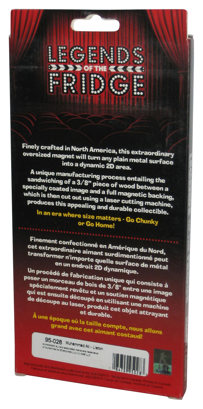 Muhammad Ali Liston Fight Boxing Legends of The Fridge (2012) Aquarius Funky Chunky Magnet