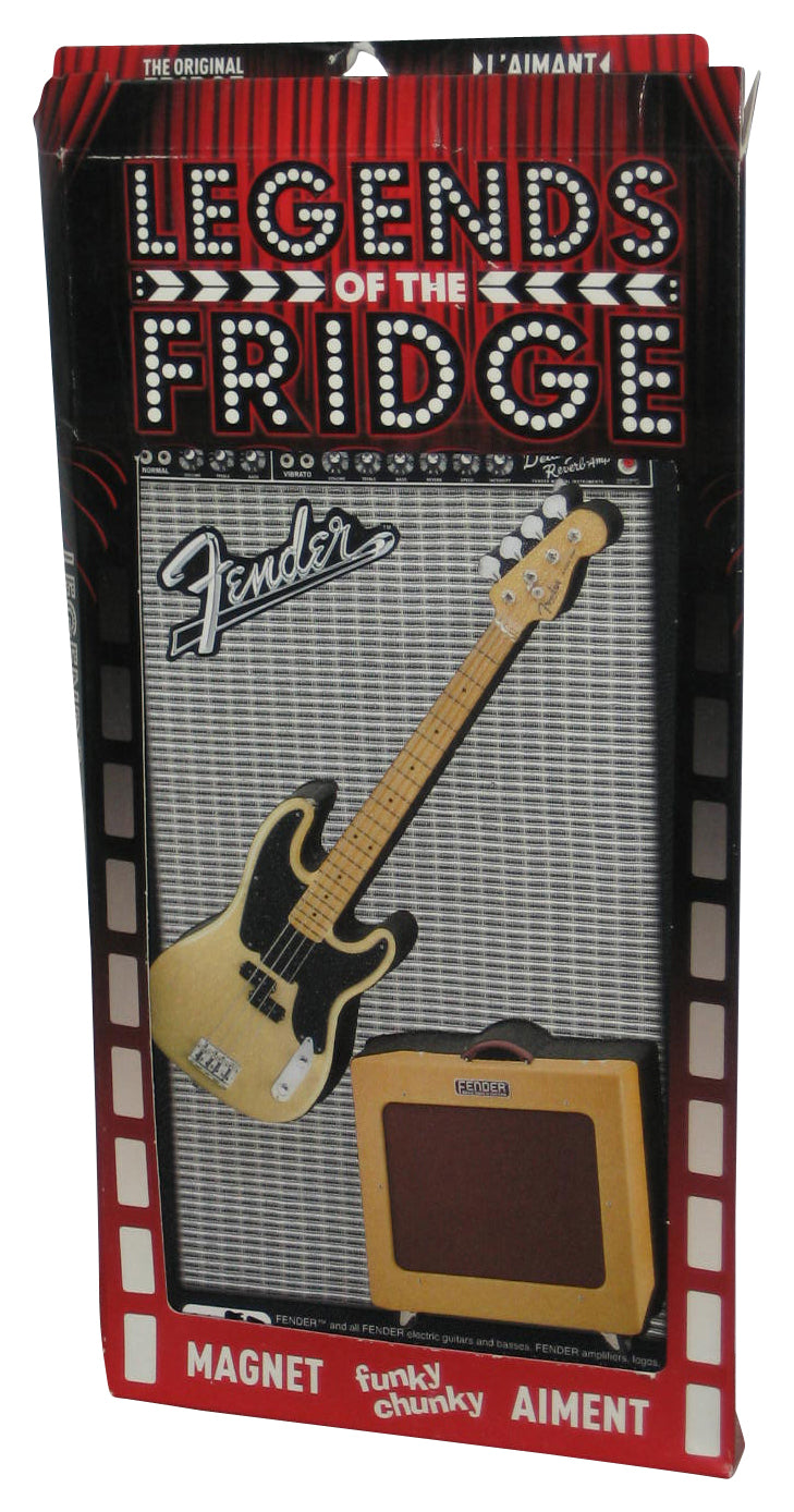 Fender Guitar Pre C Bass Legends of The Fridge (2012) Aquarius Funky Chunky Magnet