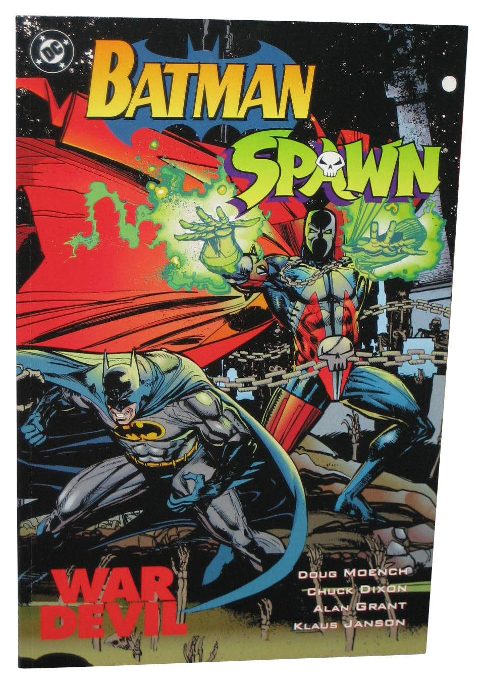 DC Comics Batman & Spawn War Devil (1994) Paperback Book