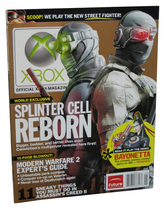 Xbox January 2010 Official Magazine Book Issue #105 - (Splinter Cell Reborn Cover)