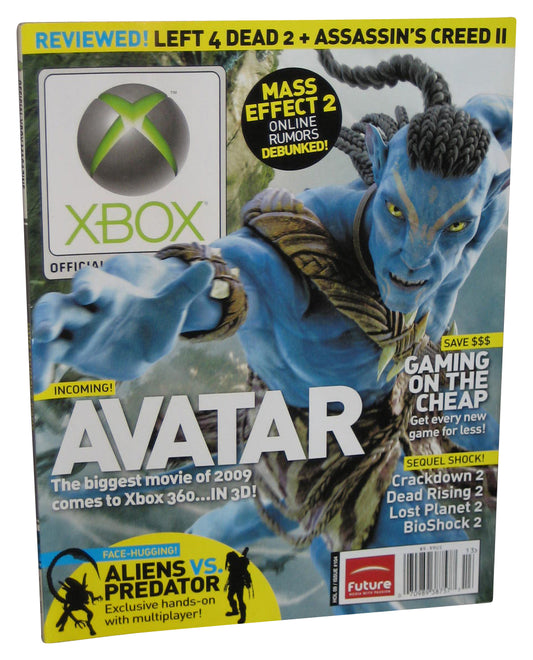 Xbox Holiday 2009 Official Magazine Book Issue #104 - (Avatar Cover)