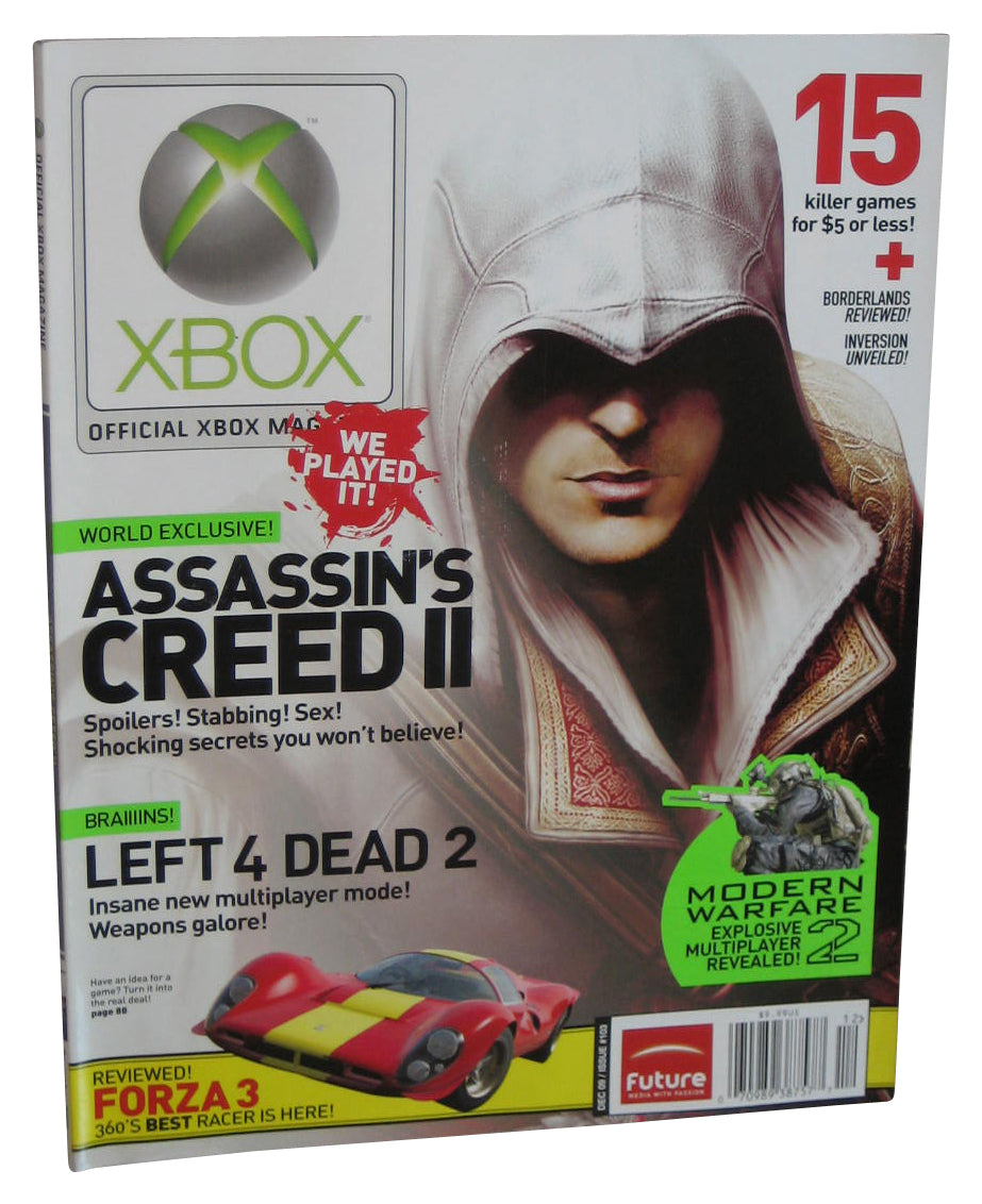 Xbox December 2009 Official Magazine Book Issue #103 - (Assassin's Creed II)
