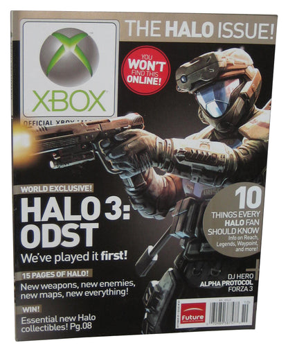 Xbox October 2009 Official Magazine Book Issue #101 - (Halo 3 ODST Cover)