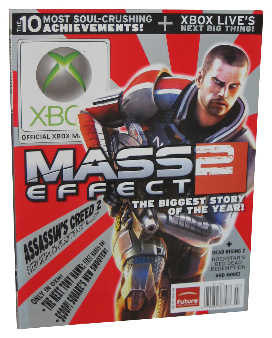 Xbox July 2009 Official Magazine Book Issue #98 - (Mass Effect 2)