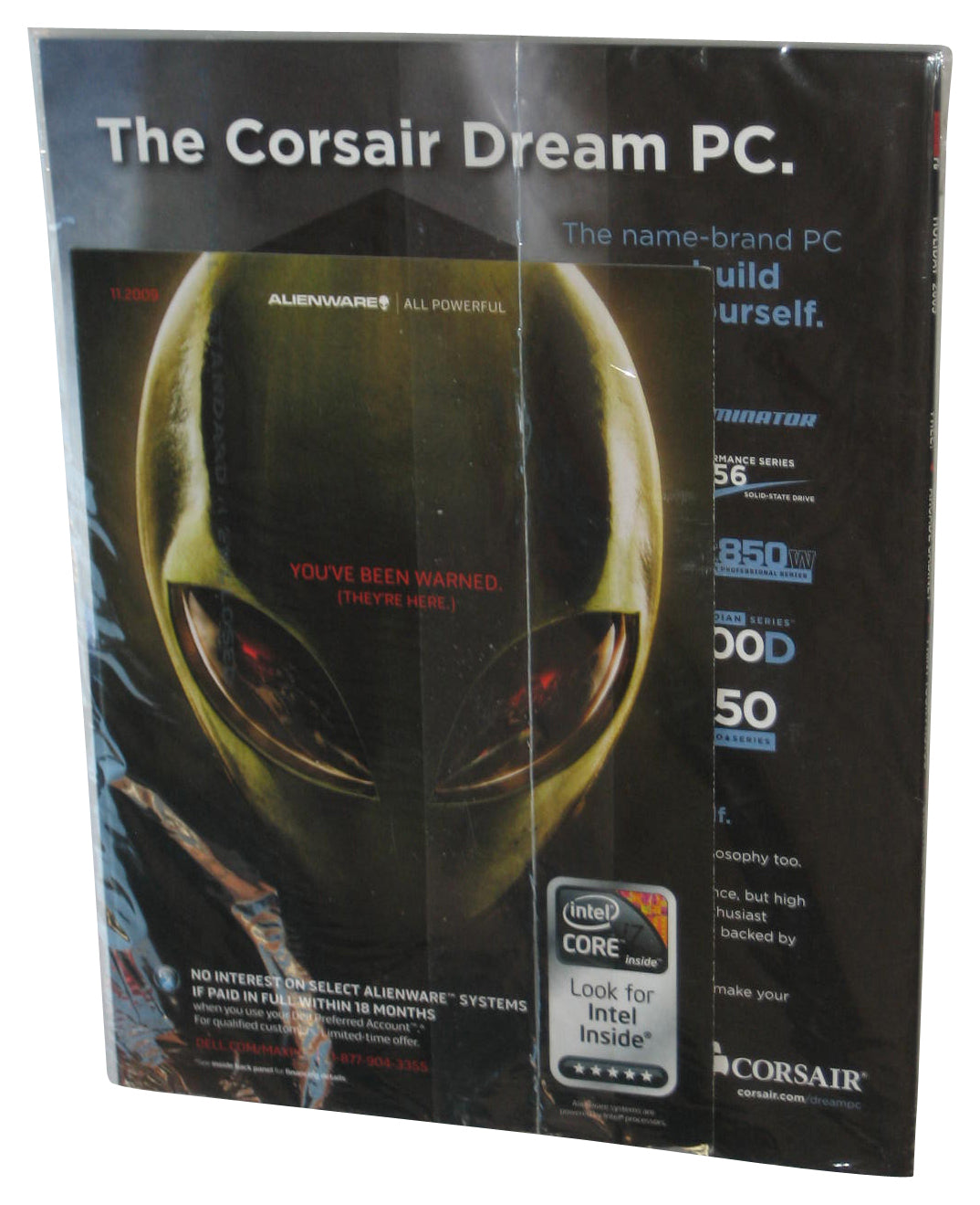 Maximum PC Holiday 2009 Magazine Book Sealed w/ Mini Book