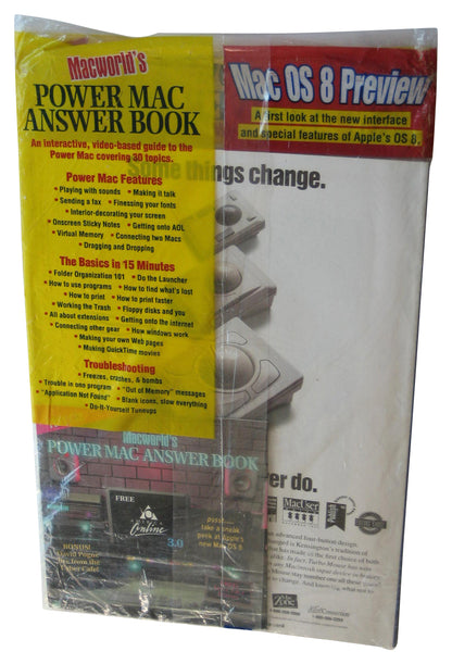 Macworld August 1997 PC & Mac Magazine Book w/ CD - (Supercharge Your System Upgrade Cover)