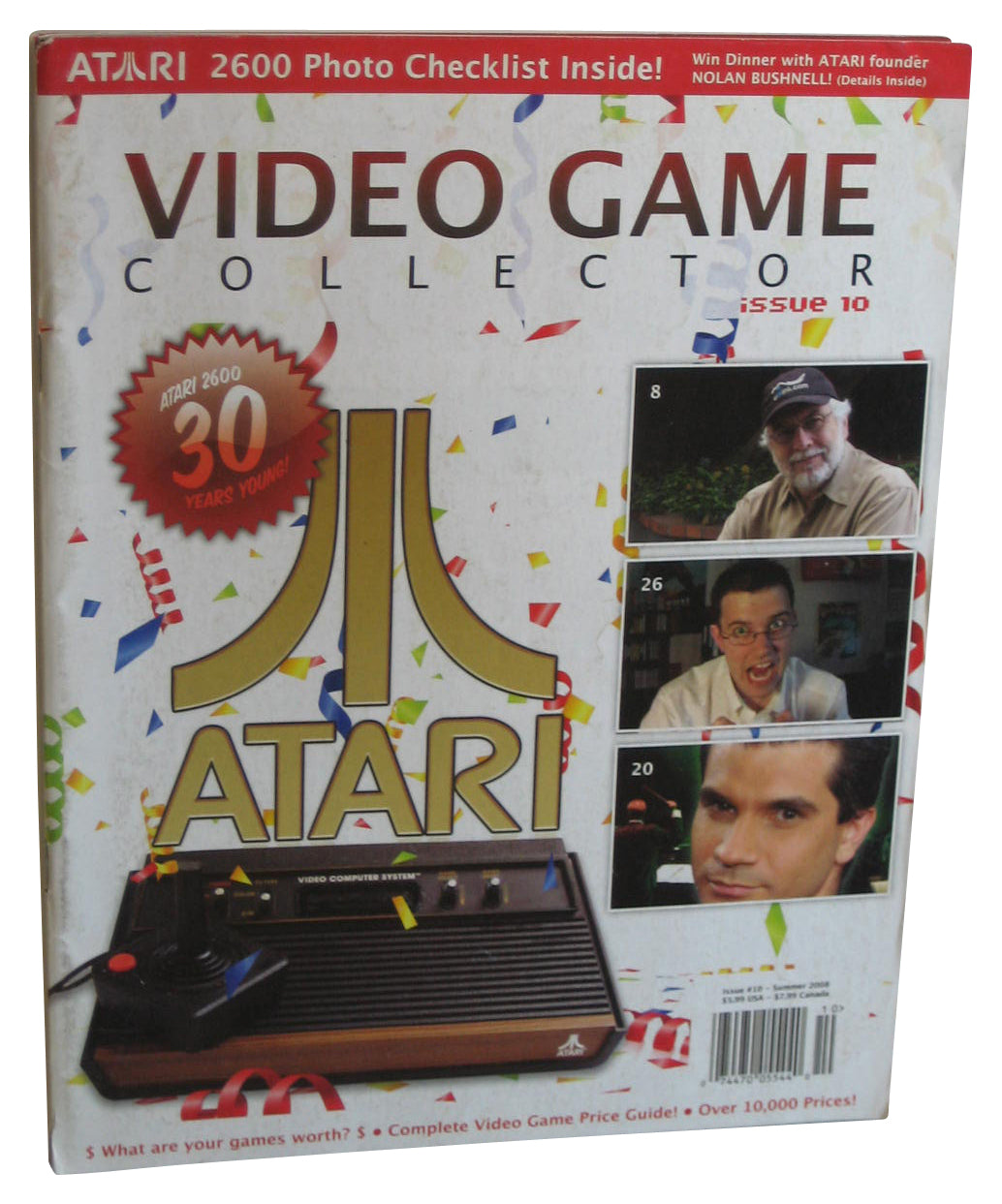 Video Game Collector Magazine Book Issue 10 - (Atari 2600 Photo Checklist Inside)
