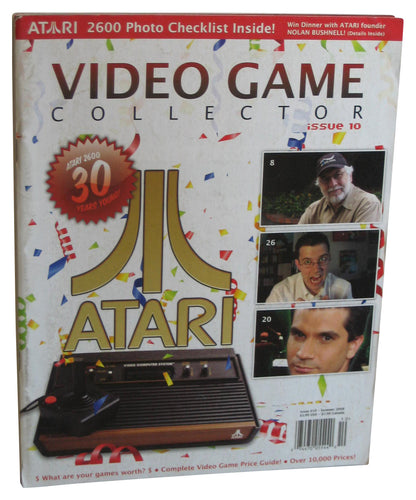 Video Game Collector Magazine Book Issue 10 - (Atari 2600 Photo Checklist Inside)