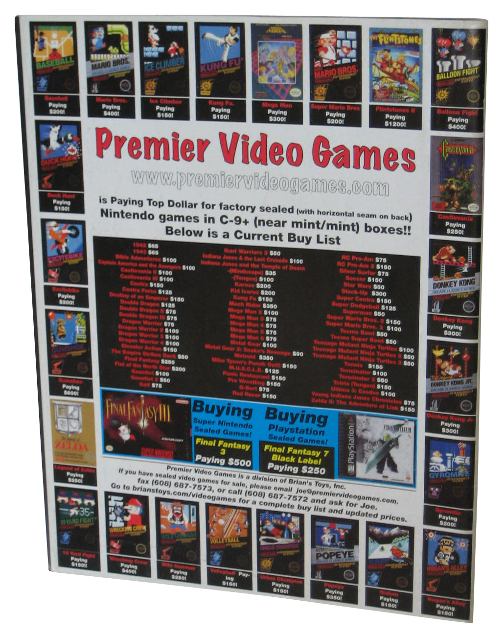 Video Game Collector Magazine Book Issue 10 - (Atari 2600 Photo Checklist Inside)