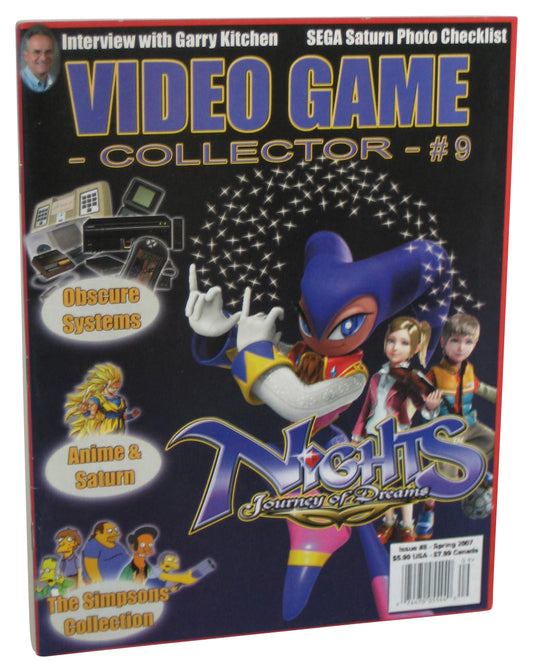 Video Game Collector Magazine Book Issue 9 - (Nights Journey of Dreams Cover)