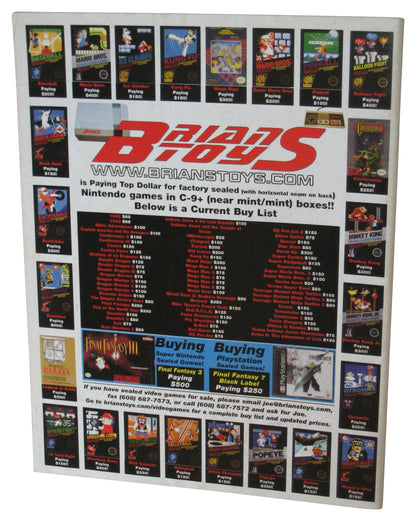 Video Game Collector Magazine Book Issue 9 - (Nights Journey of Dreams Cover)