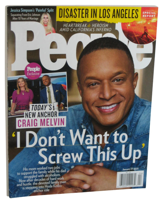 People January 27 2025 Magazine Book - (Craig Melvin Cover)