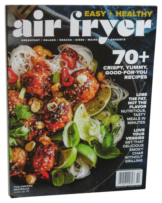 Easy + Healthy Air Fryer (2025) Magazine Book - (70+ Recipes That Are Good For You)