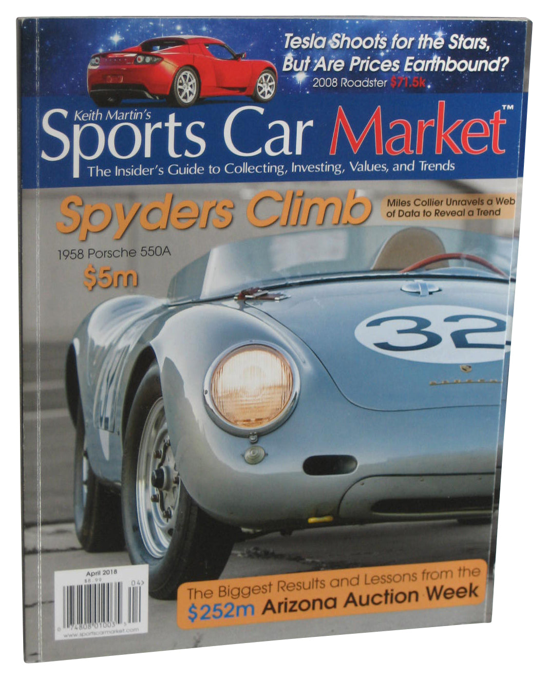 Keith Martin's Sports Car Market April 2018 Magazine Book