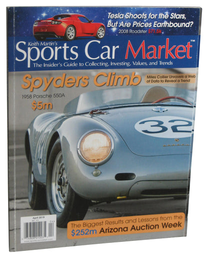 Keith Martin's Sports Car Market April 2018 Magazine Book