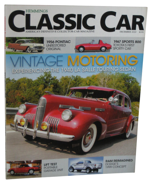 Hemmings Classic Car December 2020 Magazine Book Issue #195