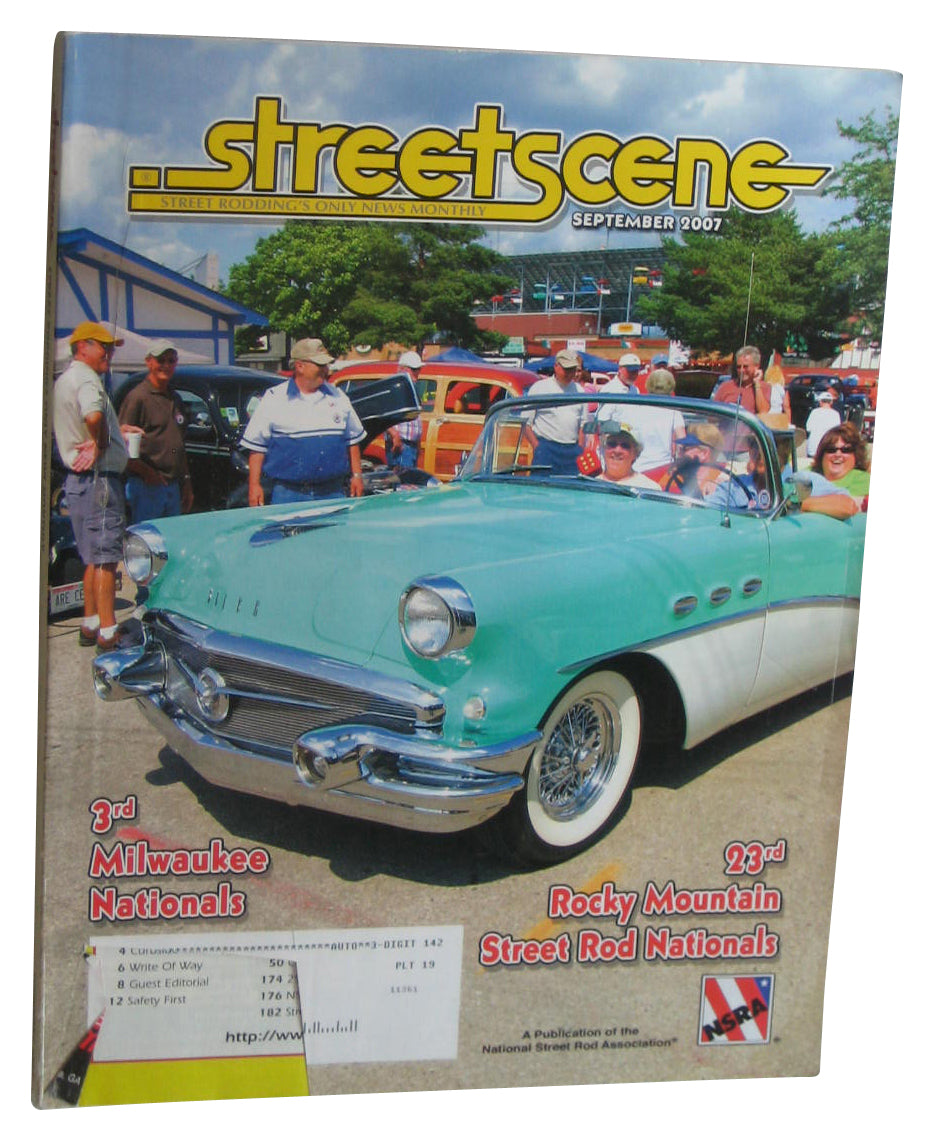 Street Scene Rodding News Monthly September 2007 Magazine Book