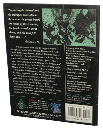 In Nomine Liber Castellorum The Book of Tethers (1999) Paperback Book