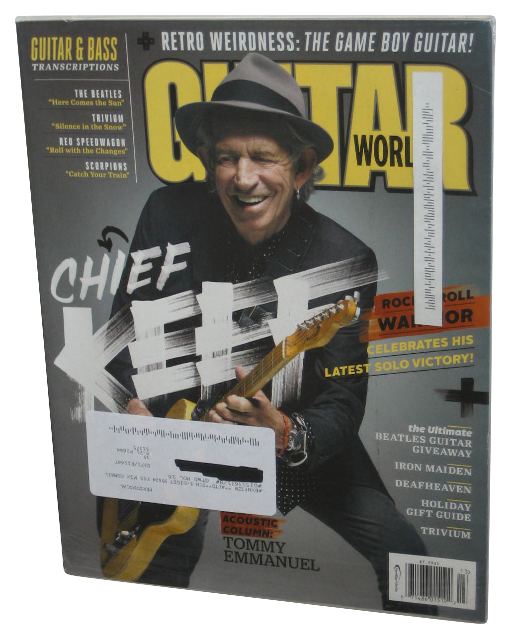 Guitar World Holiday 2015 Magazine Book - (Keith Richards Cover)