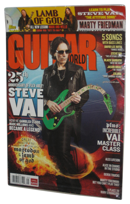 Guitar World May 2009 Magazine Book w/ CD - (Steve Vai Cover)