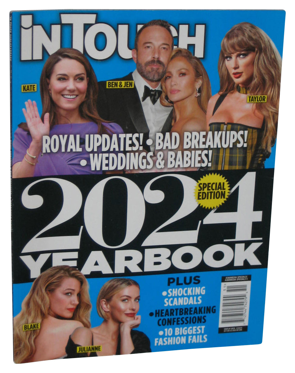 In Touch 2024 Yearbook Magazine Book - (Royal Updates, Bad Breakups, Weddings & Babies)