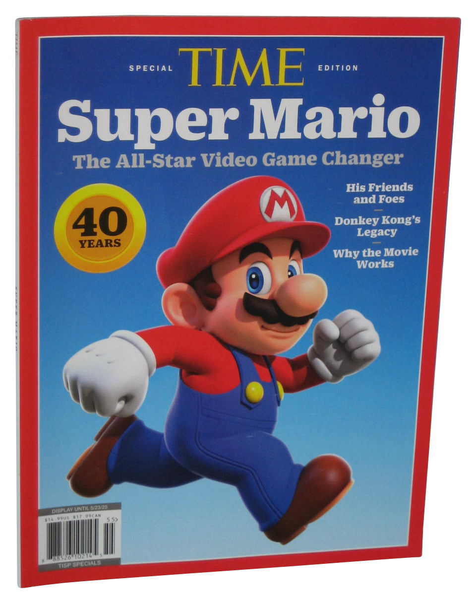 TIME Special Edition Super Mario All-Star Video Game Changer (2025) Magazine Book