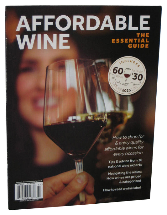 Affordable Wine The Essential Guide (2025) Magazine Book