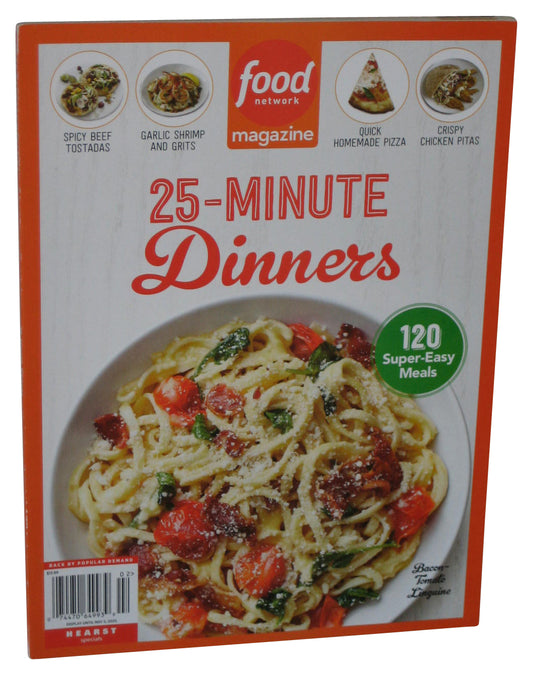Food Network 25-Minute Dinners (2025) Magazine Book - (120 Super-Easy Meals)