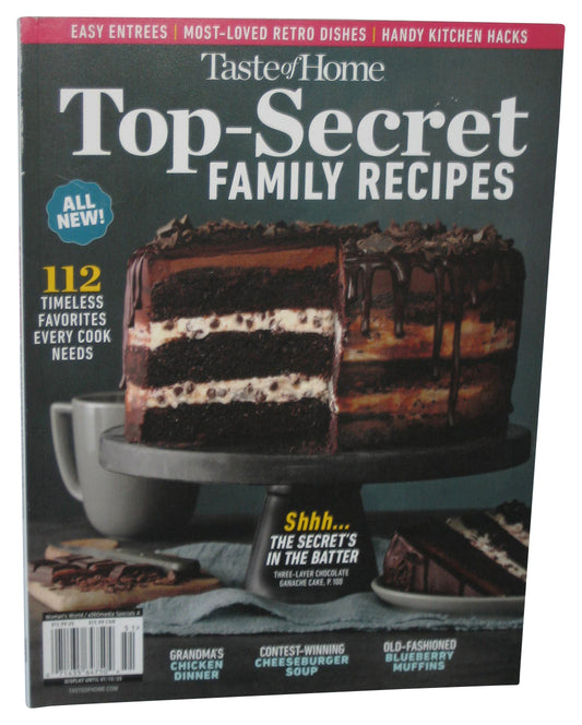 Taste of Home Top-Secret Family Recipes 2025 Magazine Book - (112 Timeless Favorites Every Cook Needs)
