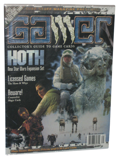 Gamer Collector's Guide To Game Cards Winter 1997 Magazine Book w/ Free Exclusive X-Files Game Card
