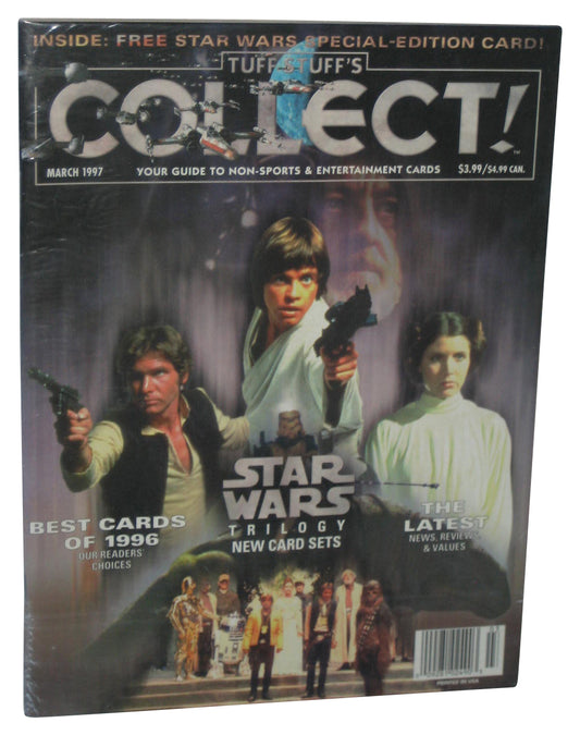 Tuff Stuff's Collect March 1997 Magazine Book w/ Special-Edition Card