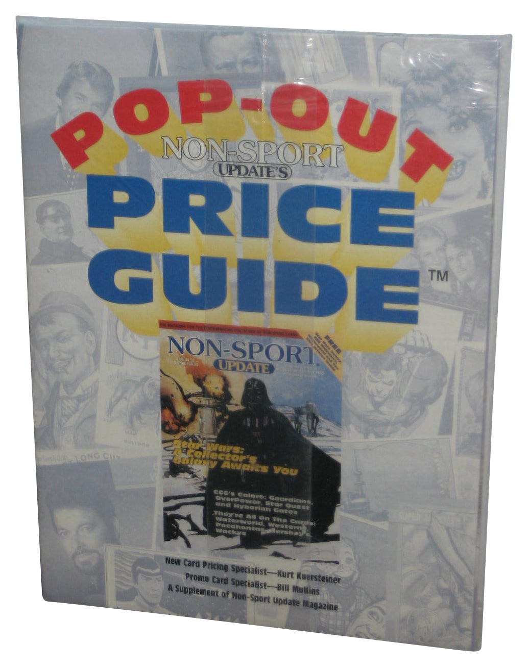 Non-Sport Update Vol. 6 No. 4 Magazine Book w/ Star Wars Promos Inside - (Darth Vader Cover)