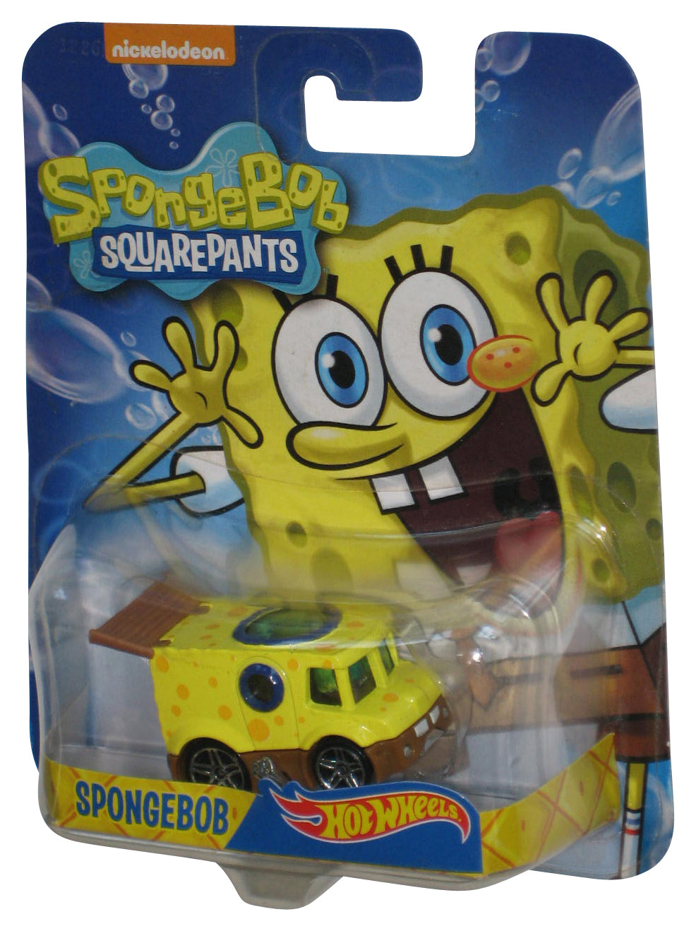 Hot Wheels Spongebob Squarepants (2015) Yellow Toy Vehicle