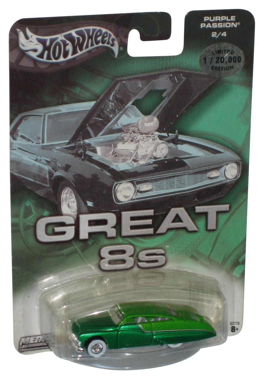 Hot Wheels Great 8s (2003) Green Purple Passion Toy Car 2/4 - (Limited Edition)